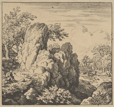 Le grand rocher - Allart van Everdingen