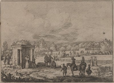La Source à Watroz (eau-forte) - Allart van Everdingen