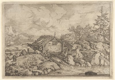 Le Moulin à eau - Allart van Everdingen
