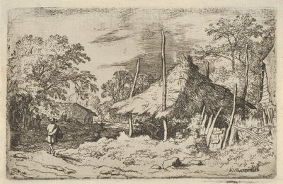 La roue sous la grange à foin, 17ème siècle - Allart van Everdingen