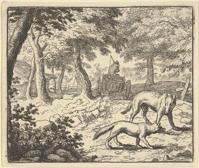 Le loup accuse Renard d