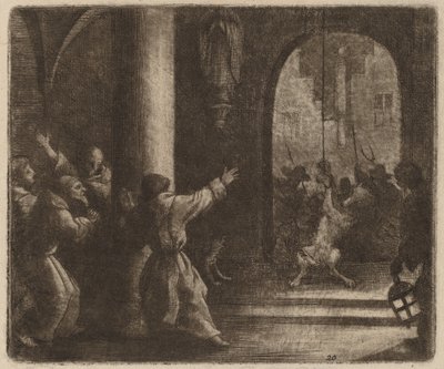 Le loup et la cloche du couvent - Allart van Everdingen