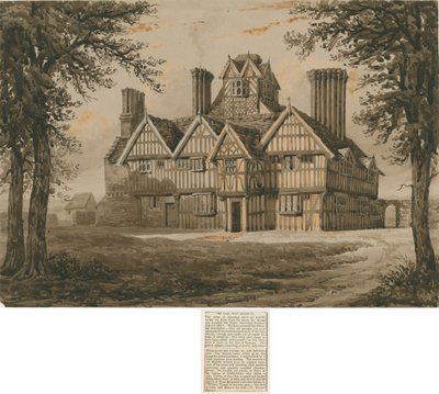 West Bromwich - "The Oaks": gravure, nd [?19e siècle] - Allen Edward Everitt