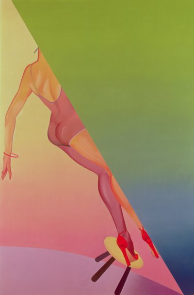 Sans titre (huile sur toile) - Allen Jones