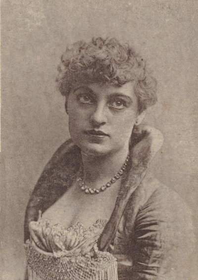 Charlotte Tittell, de la série Actresses N67 promouvant Virginia Brights Cigarett... - Allen and Ginter