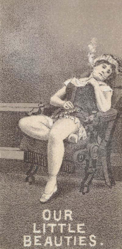 De la série Actrices N57 promouvant les cigarettes Our Little Beauties pour Allen & Ginter - Allen and Ginter