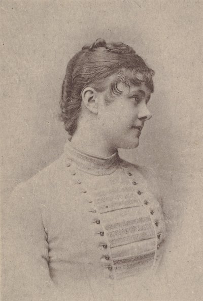 Lili Rupp, de la série Actrices N67 promouvant les cigarettes Virginia Brights pour A..., vers 1888 - Allen and Ginter