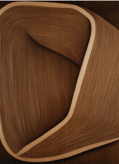 Lignes caramel II - Alma