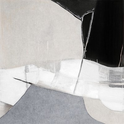 Composition abstraite monochrome - Alma