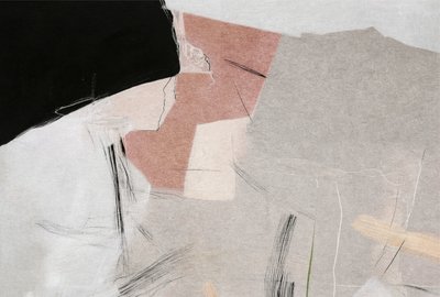 Composition abstraite aux tons discrets - Alma