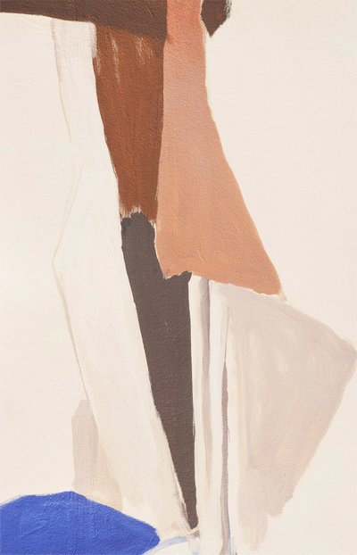 Formes abstraites aux teintes discrètes - Alma
