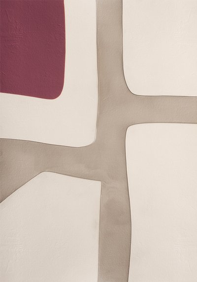 Géométrie abstraite sereine - Alma