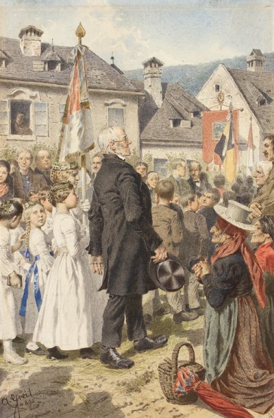 Procession de la Fête-Dieu - Alois Greil
