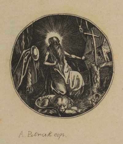 Saint Jérôme, 19ème siècle - Alois Petrak
