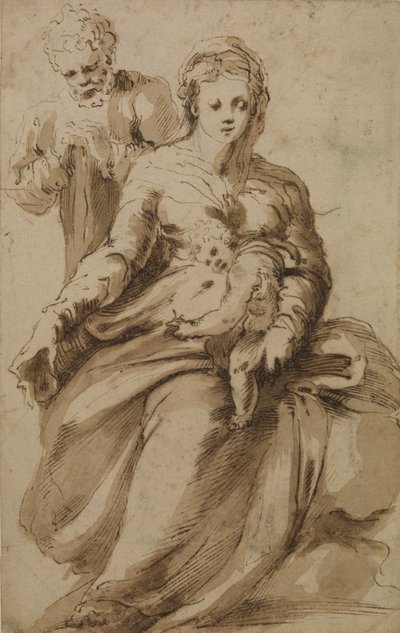 La Sainte Famille, c.1637 - Alonso Berruguete
