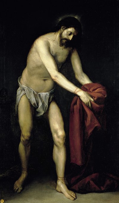 Le Christ ramassant les vêtements - Alonso Cano