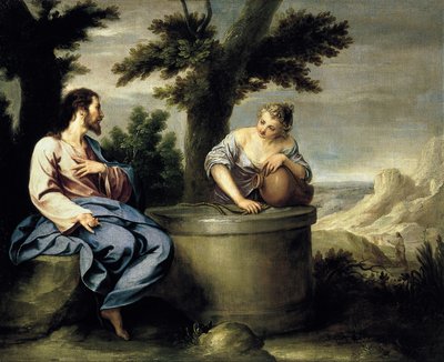 Le Christ et la Samaritaine - Alonso Cano