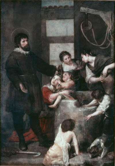 Le miracle de la fontaine - Alonso Cano