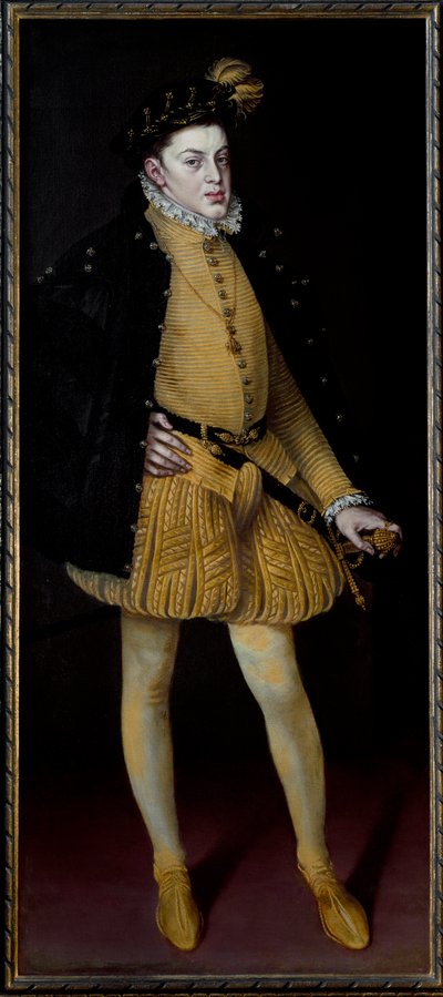 Portrait du Prince Don Carlos - Alonso Sánchez Coello
