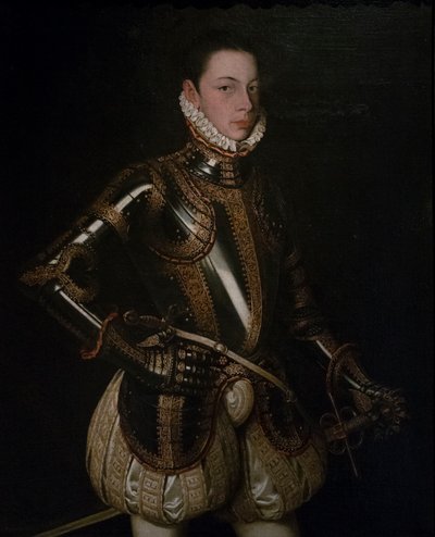 Alessandro Farnese - Alonso Sánchez Coello