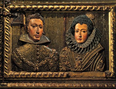 Portrait de Philippe II, relief - Alonso de Mena