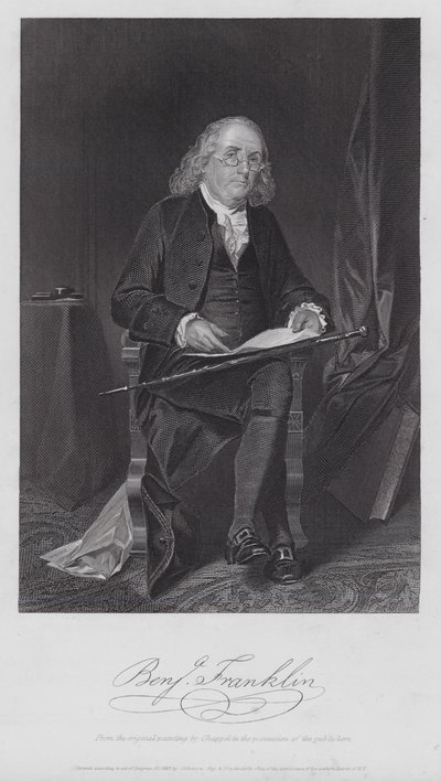 Benjamin Franklin - Alonzo (after) Chappel