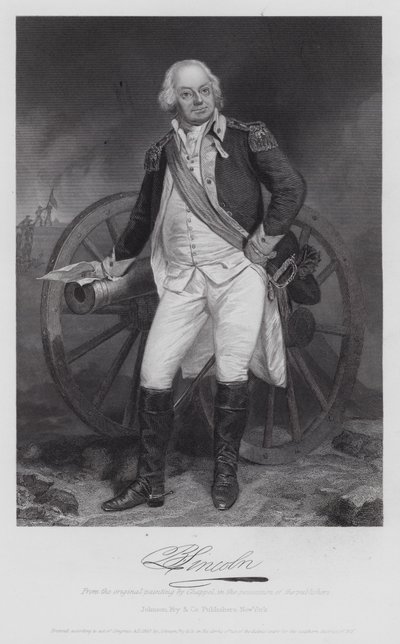 Benjamin Lincoln (gravure) - Alonzo (after) Chappel