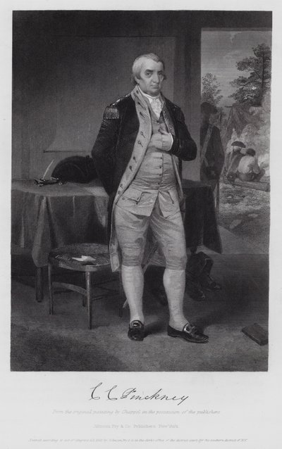 Charles Cotesworth Pinckney (gravure) - Alonzo (after) Chappel