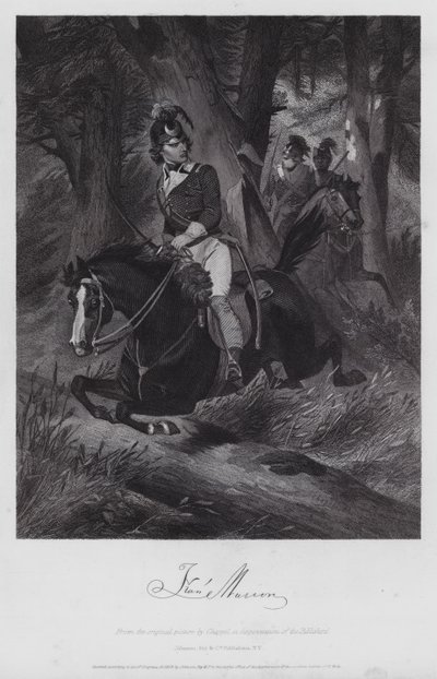 Francis Marion (gravure) - Alonzo (after) Chappel