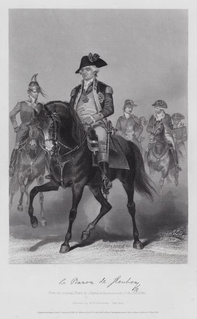Frederick William Von Steuben (gravure) - Alonzo (after) Chappel