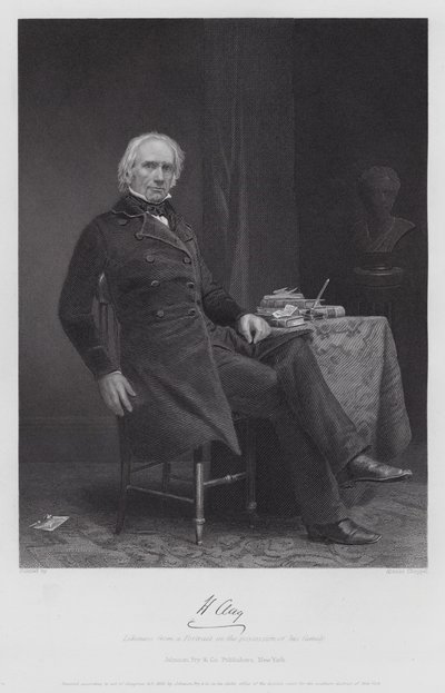 Henry Clay (gravure) - Alonzo (after) Chappel