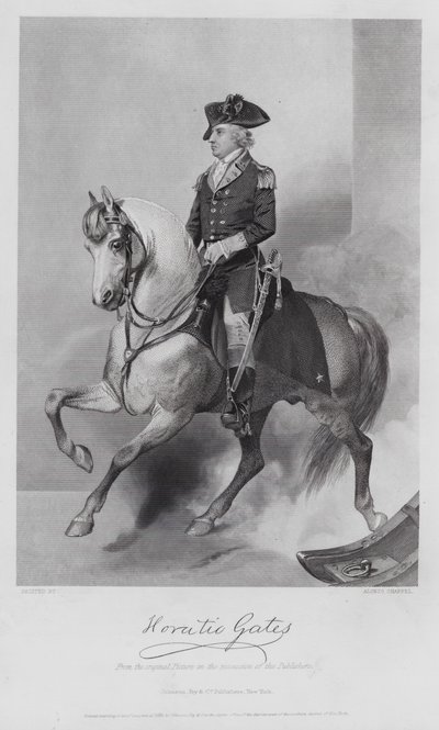 Horatio Gates (gravure) - Alonzo (after) Chappel