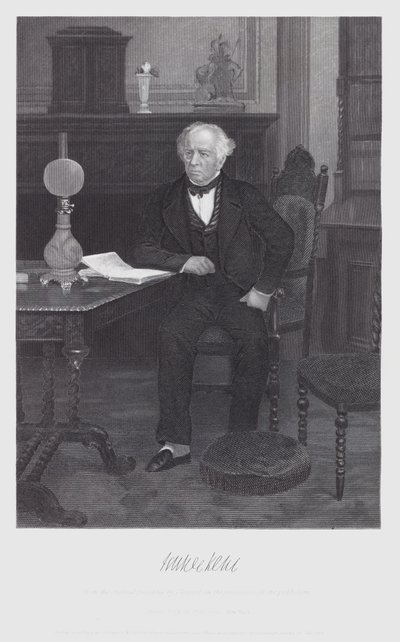 James Kent (gravure) - Alonzo (after) Chappel