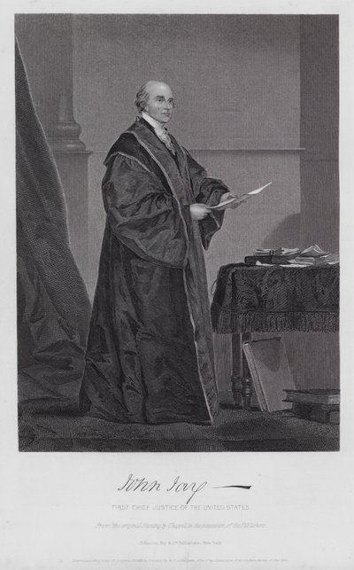 John Jay (gravure) - Alonzo (after) Chappel