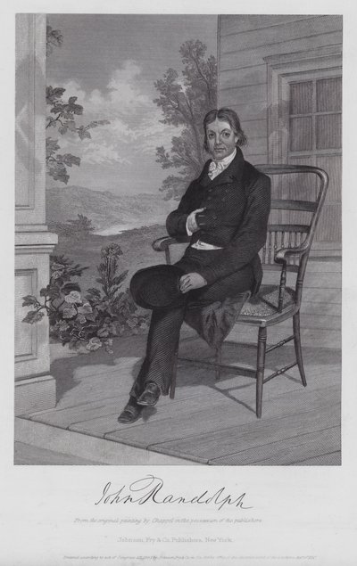 John Randolph (gravure) - Alonzo (after) Chappel
