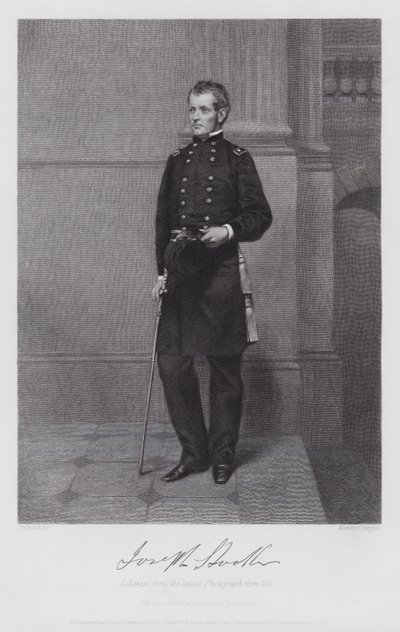 Joseph Hooker (gravure) - Alonzo (after) Chappel