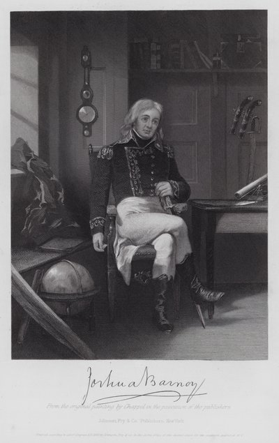Joshua Barney (gravure) - Alonzo (after) Chappel