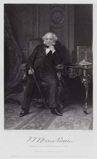 Martin Van Buren - Alonzo (after) Chappel