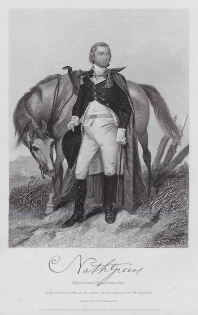 Nathaniel Greene (gravure) - Alonzo (after) Chappel