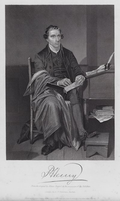 Patrick Henry (gravure) - Alonzo (after) Chappel