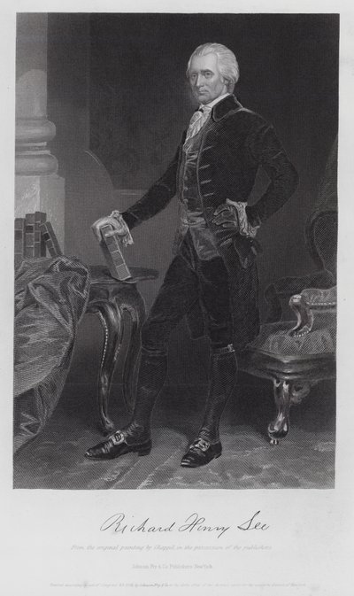 Richard Henry Lee - Alonzo (after) Chappel