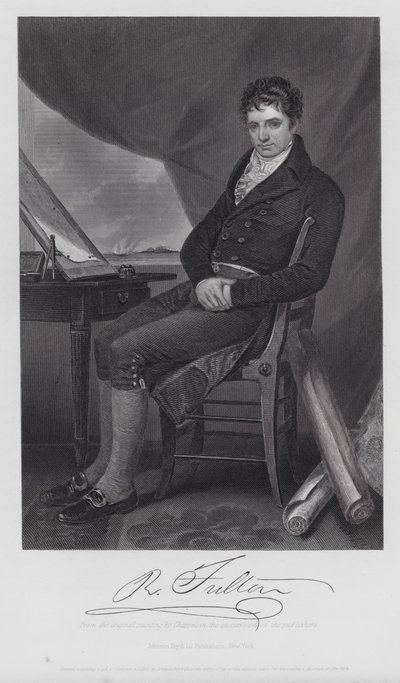 Robert Fulton (gravure) - Alonzo (after) Chappel