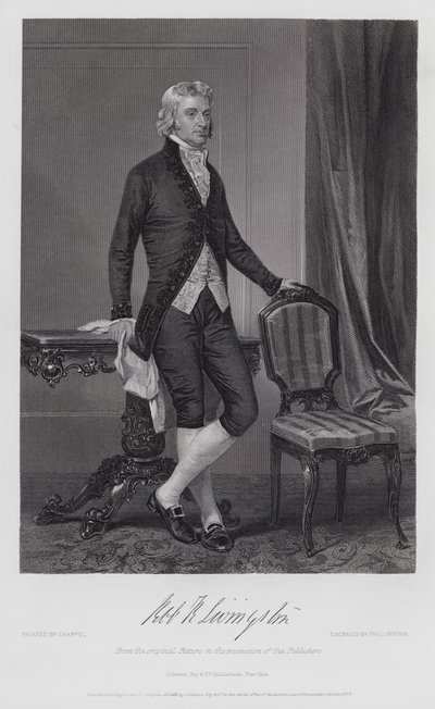 Robert R Livingston - Alonzo (after) Chappel