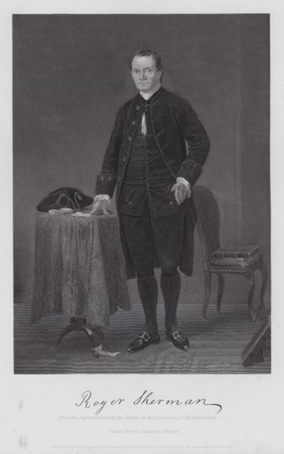 Roger Sherman (gravure) - Alonzo (after) Chappel