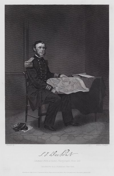 Samuel Francis Dupont (gravure) - Alonzo (after) Chappel