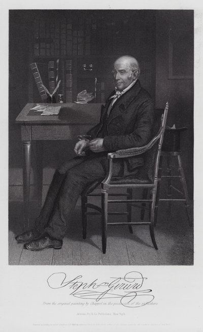 Stephen Girard (gravure) - Alonzo (after) Chappel