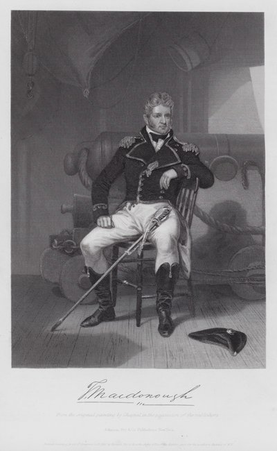 Thomas Macdonough (gravure) - Alonzo (after) Chappel