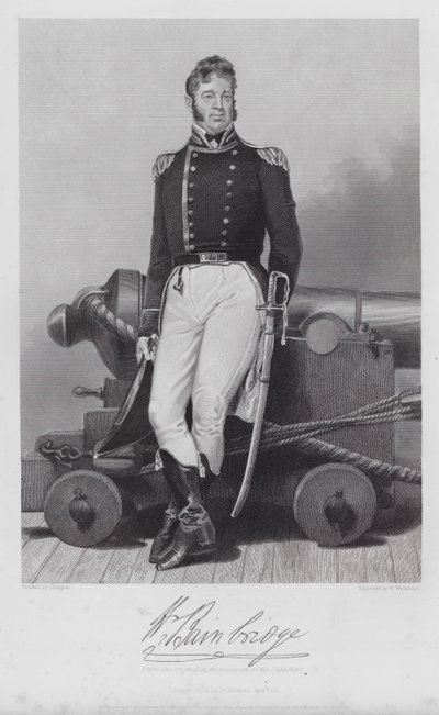 William Bainbridge (gravure) - Alonzo (after) Chappel