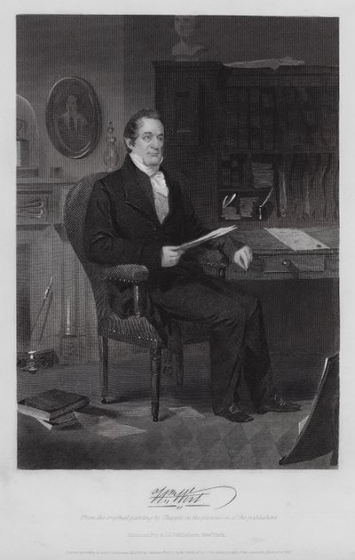 William Wirt (gravure) - Alonzo (after) Chappel