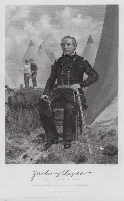 Zachary Taylor (gravure) - Alonzo (after) Chappel